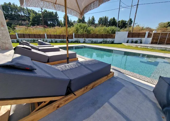 Hillside Villa Pefkochori